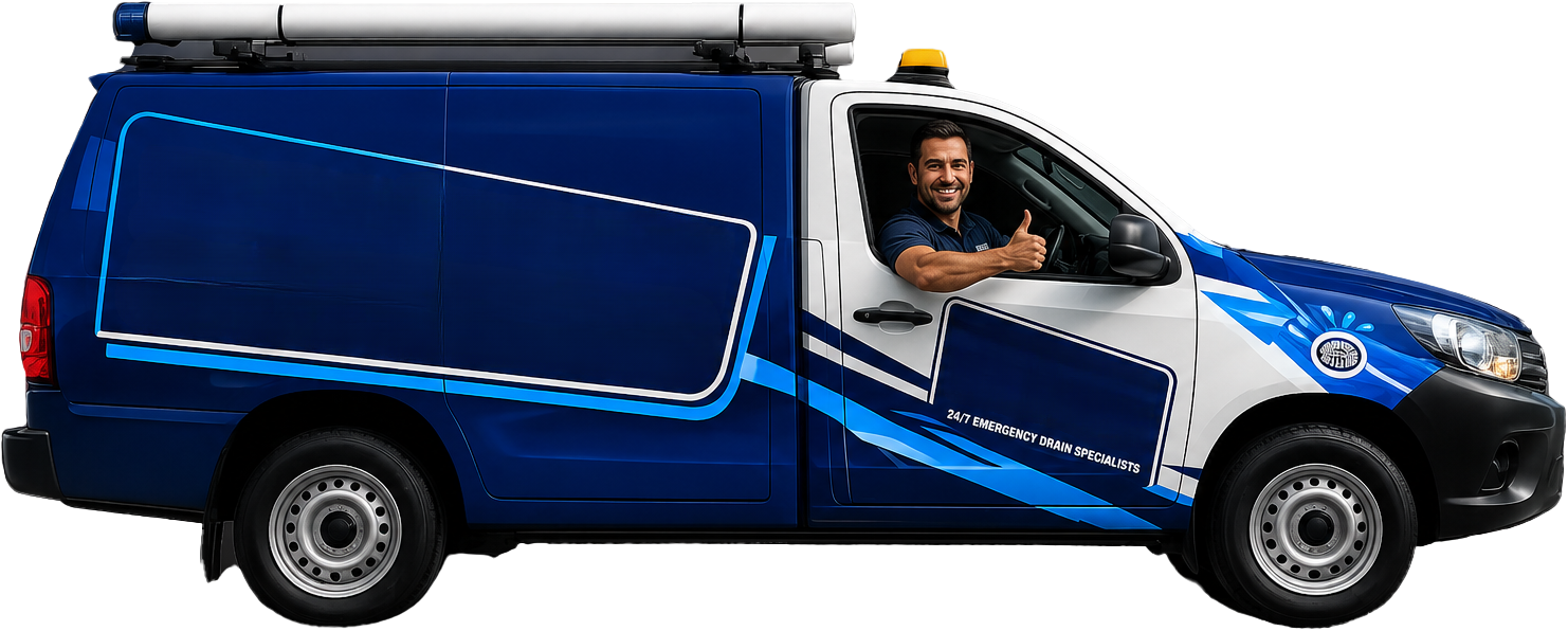 Castle Hill Blocked Drains service van